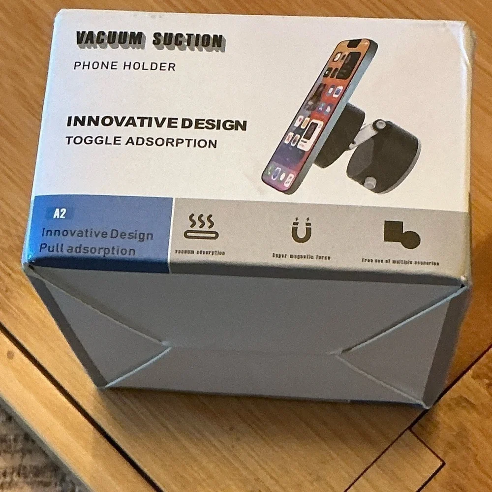 Vacuum Suction Phone Holder